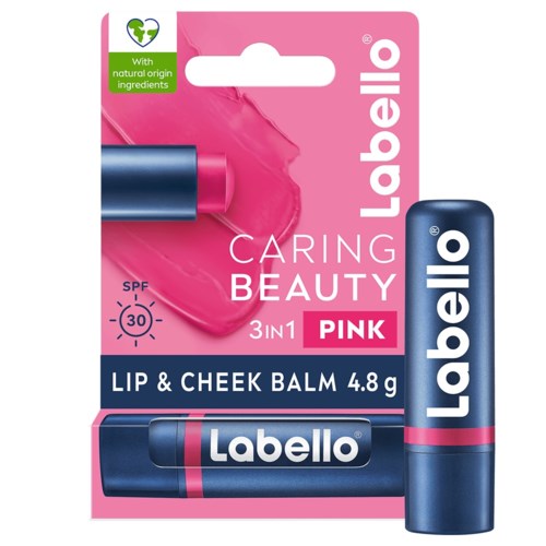 Labello Läppbalsam Caring Beauty Pink