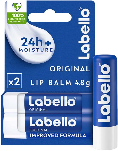 Labello Original Care Lip Balm 2 st