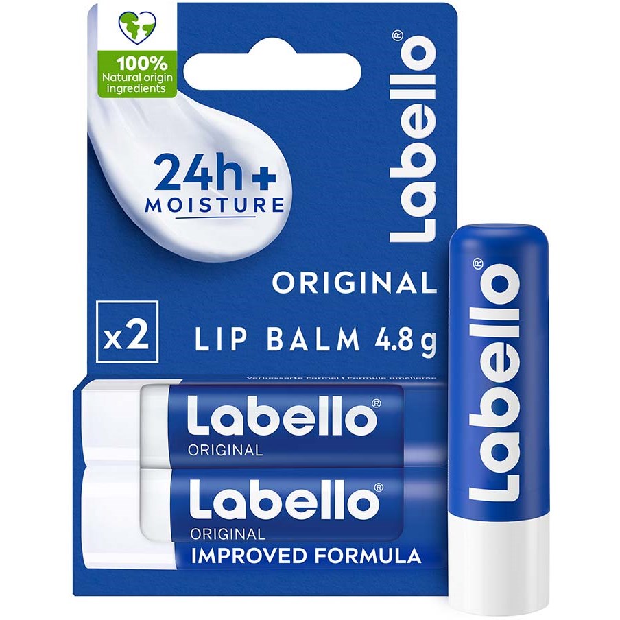 Labello Original Care Lip Balm 2 stk billede