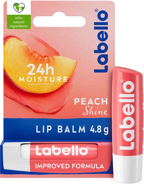 Labello Peach Shine Lip Balm 4,8 g