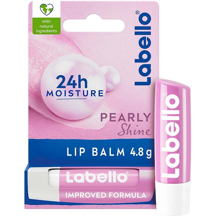 Labello Pearly Shine Lip Balm 4,8 g billede