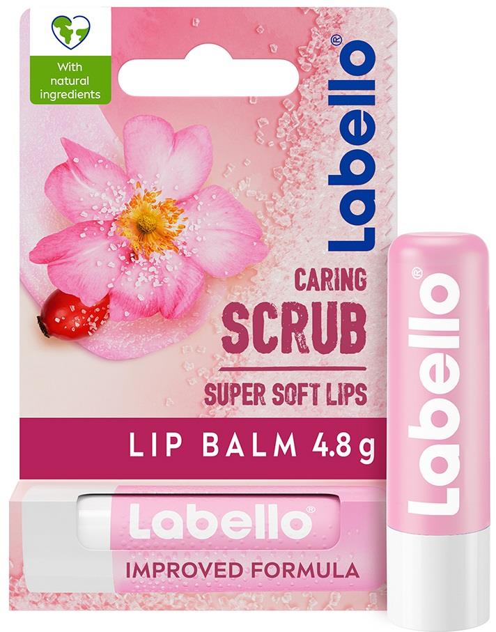 Labello Rosehip Oil Caring Lip Scrub 4,8 g 