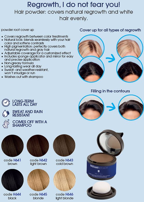 Labor Pro INSTANTretouch hair powder filler and concealer Light Blonde