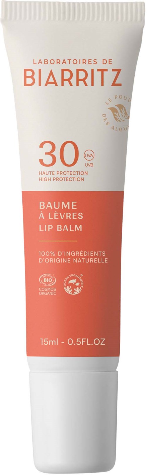 Laboratoires de Biarritz DERMO Suncare Lip Balm SPF30 15 ml