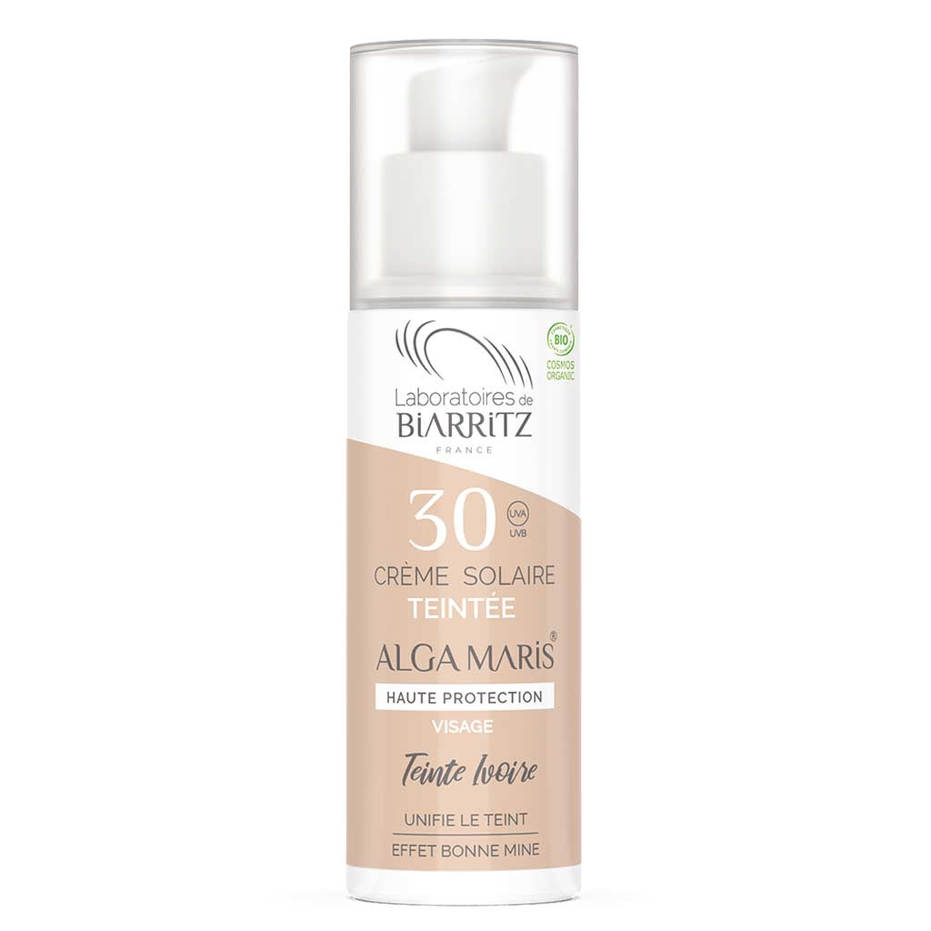 Läs mer om Alga Maris Alga Maris Organic Tinted Face Sunscreen SPF30 Ivory 30 ml