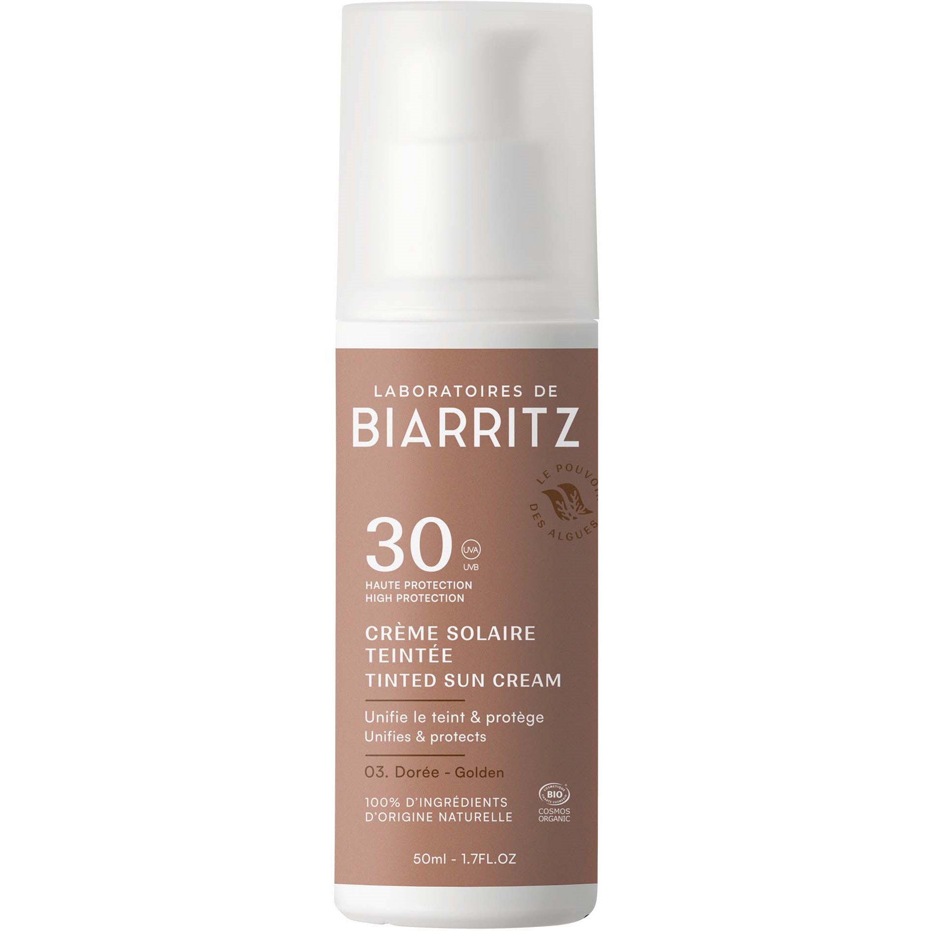 Laboratoires de Biarritz DERMO Suncare Tinted Face Sunscreen SPF3