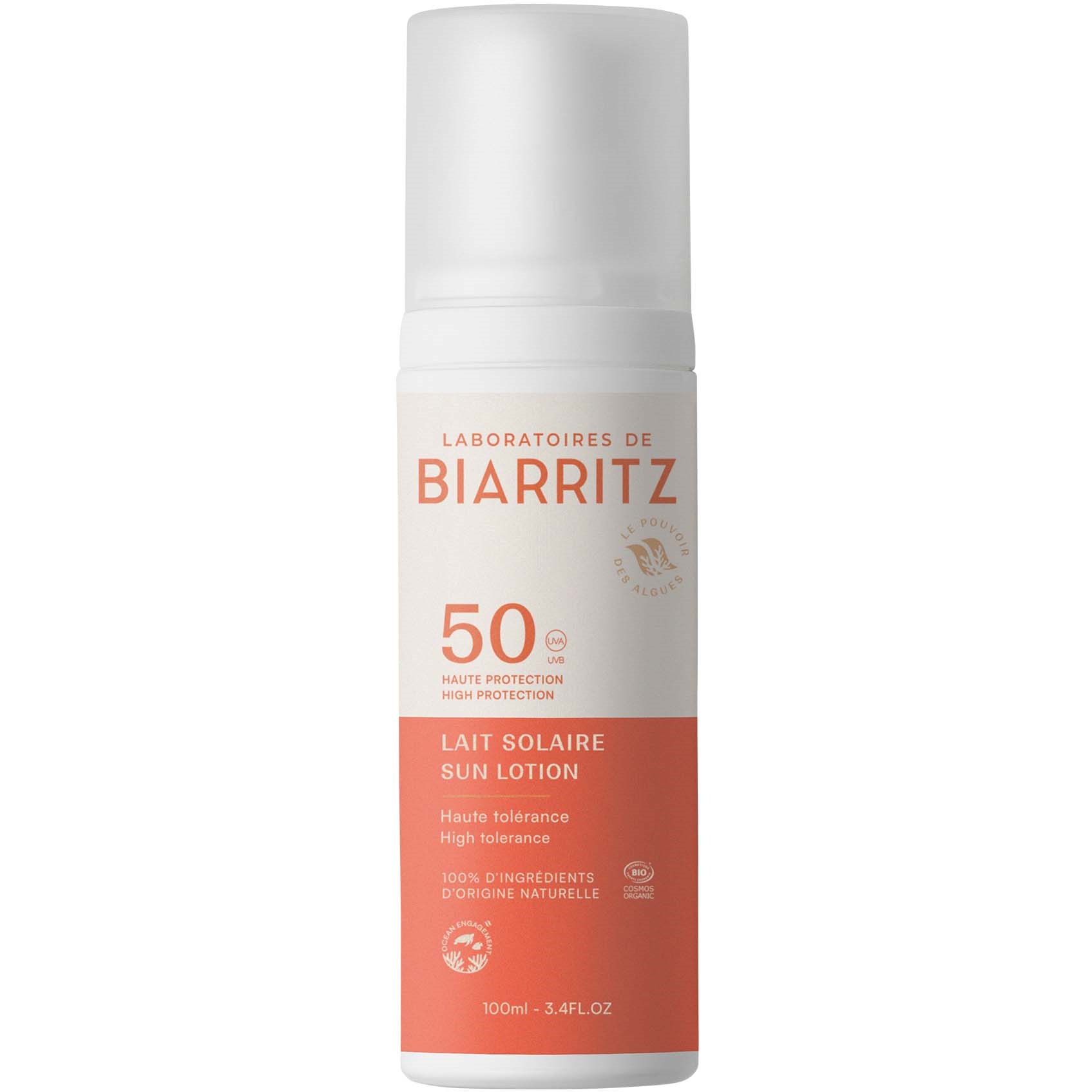 Laboratoires de Biarritz DERMO Suncare Sunscreen Lotion SPF50 100 billede