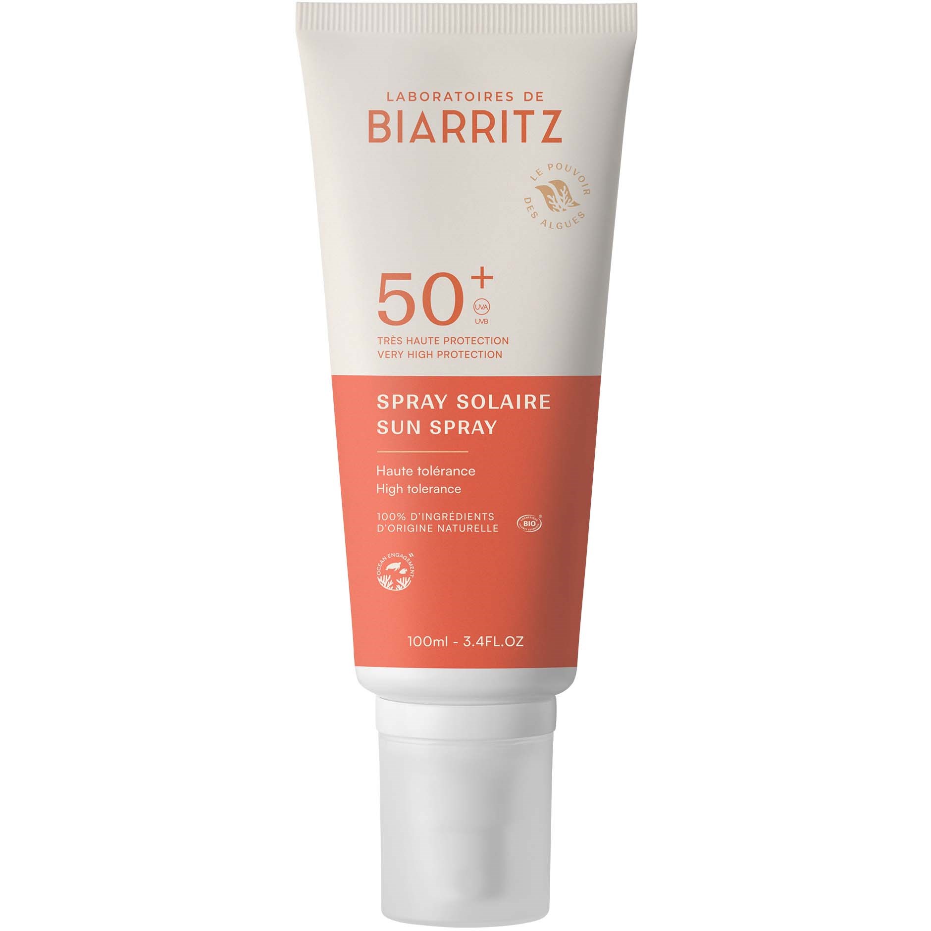 Laboratoires de Biarritz DERMO Suncare Sunscreen Spray SPF50+ 100