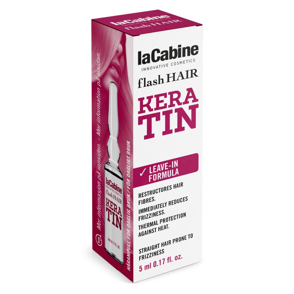 laCabine Flash Hair Keratin Ampoule 5 ml
