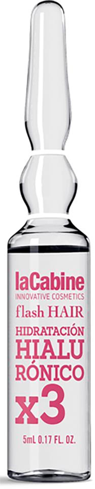 laCabine Flash Hair Moisturizing Hyaluronic x3 Ampoule 7 x 11