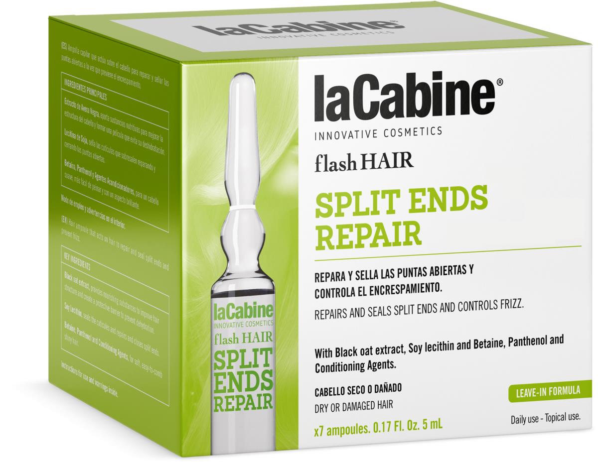 laCabine Flash Hair Split Ends Repair Ampoule 7 x 5 ml 7 ml