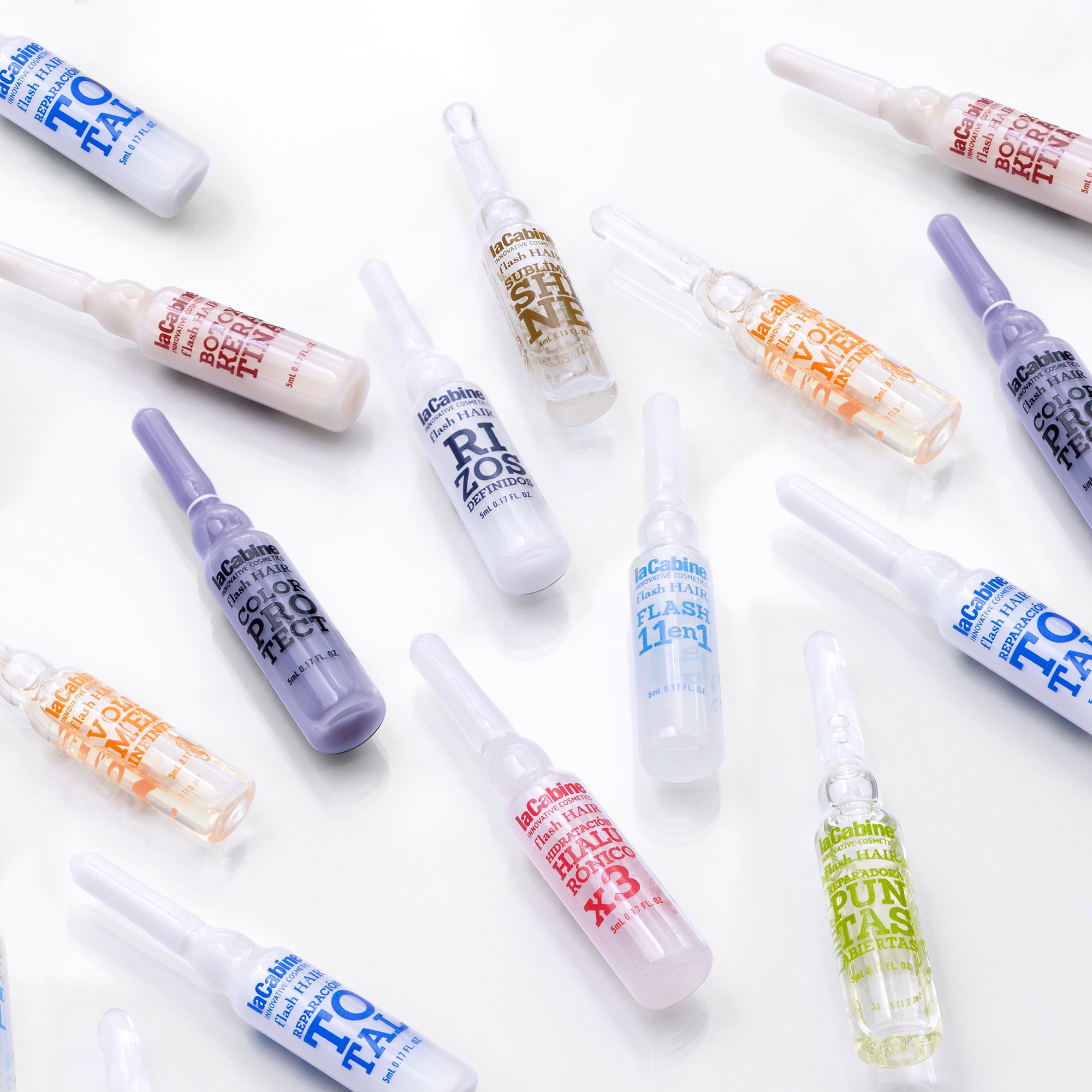 laCabine Flash Hair Sublime Shine Ampoule 7 x 4 ml 7 ml (obrázok 3)