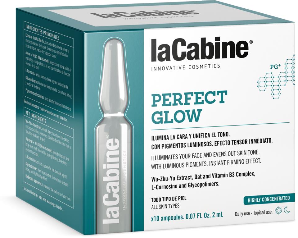 laCabine Perfect Glow Face Ampoule 10 x 2 ml