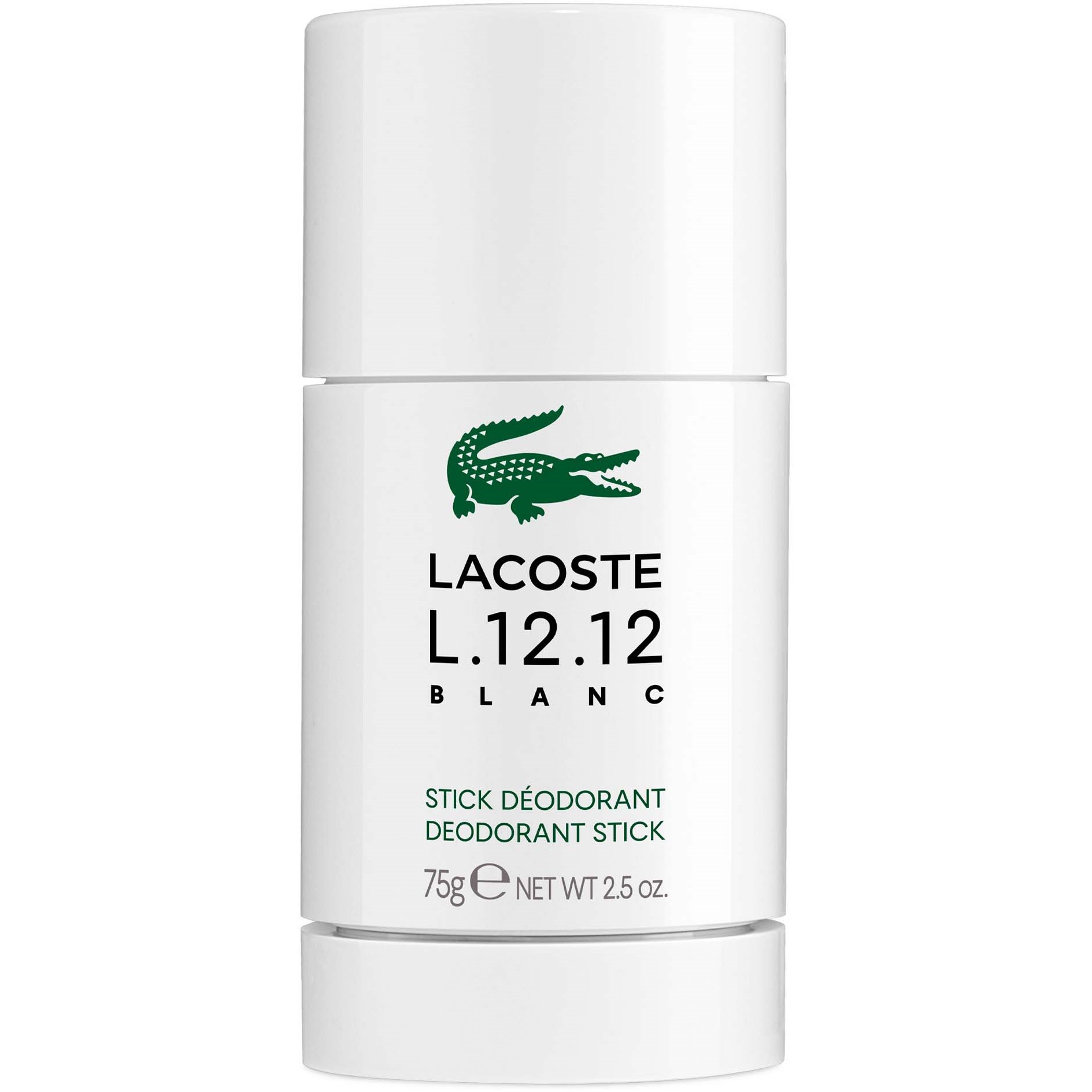 Läs mer om Lacoste L.12.12 Blanc Deo Stick 75 g