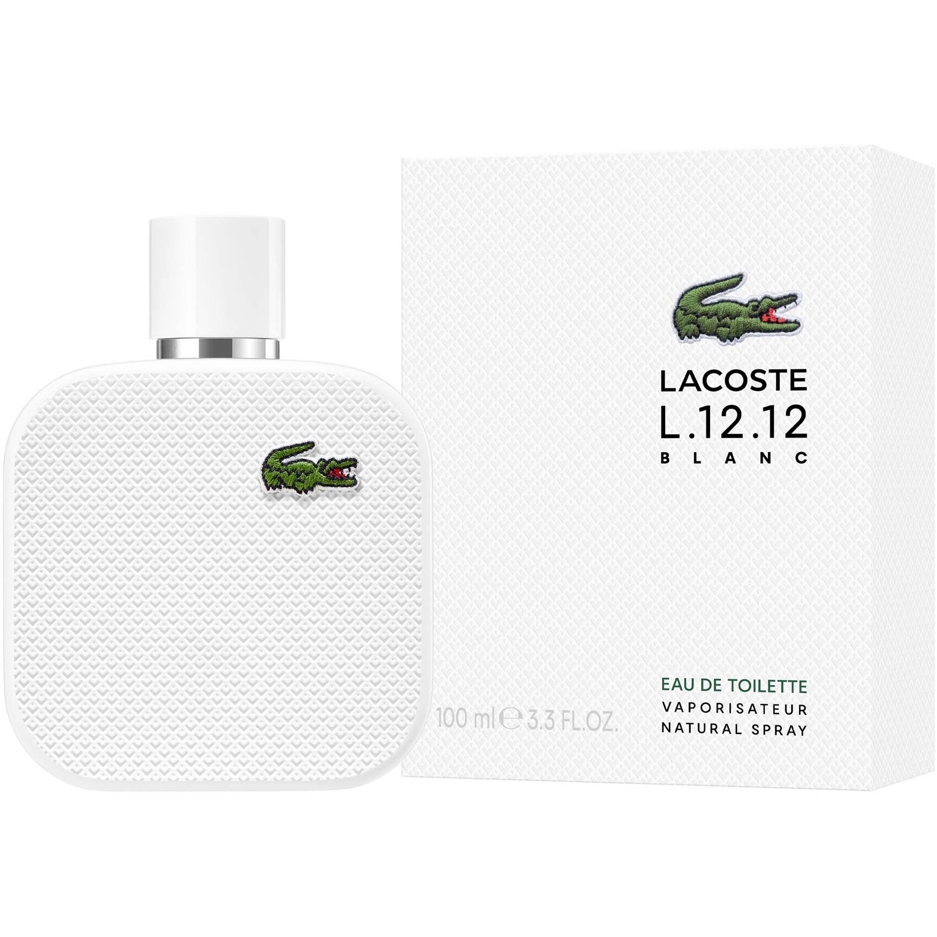 Alternativ bild 1 för Lacoste L.12.12 Blanc Eau de Toilette 100 ml