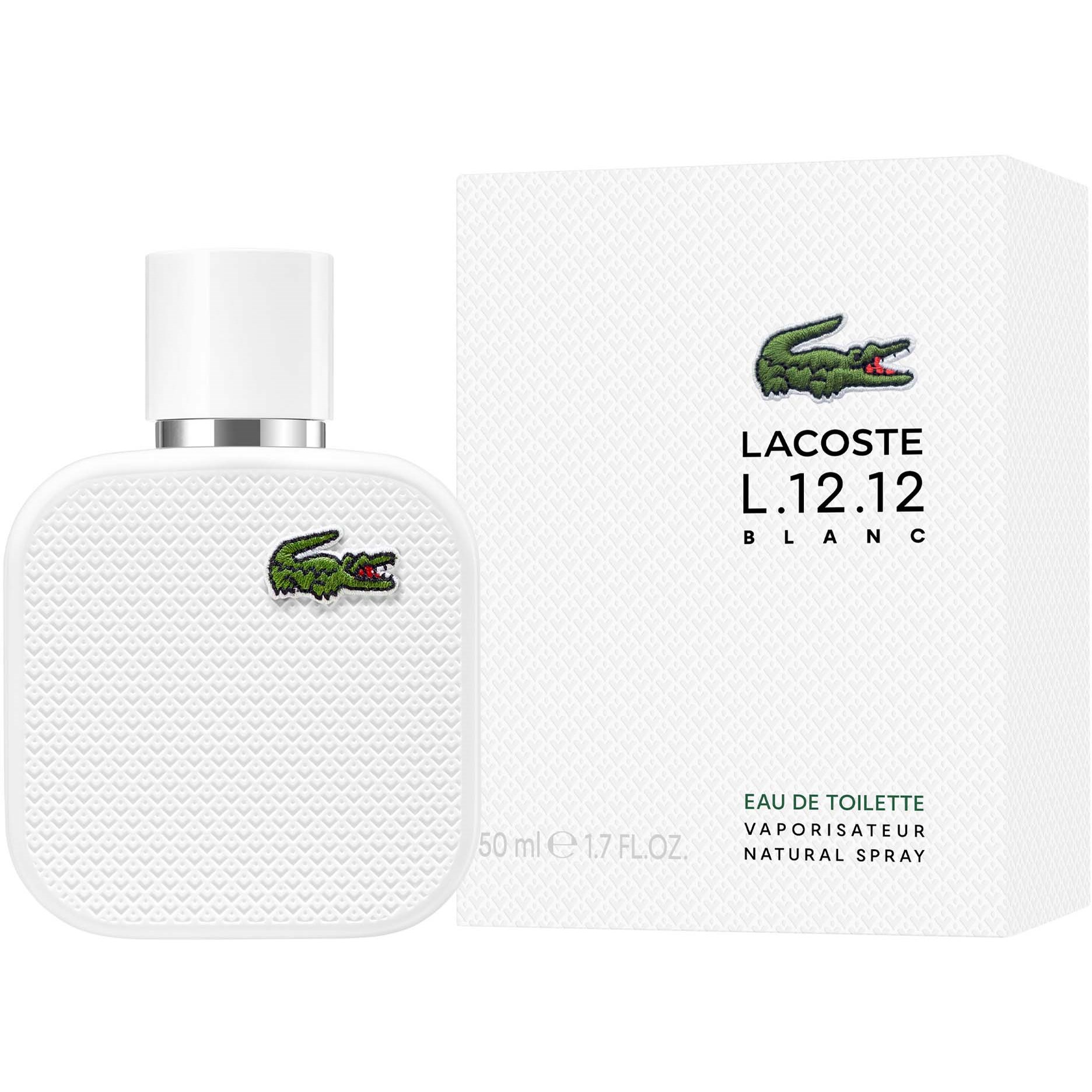 Alternativ bild 1 för Lacoste L.12.12 Blanc Eau de Toilette 50 ml