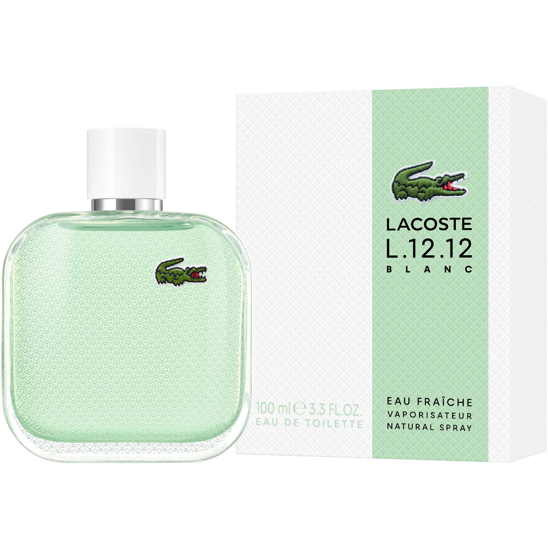 Läs mer om Lacoste L.12.12 Blanc Eau Fraiche Eau de Toilette 100 ml