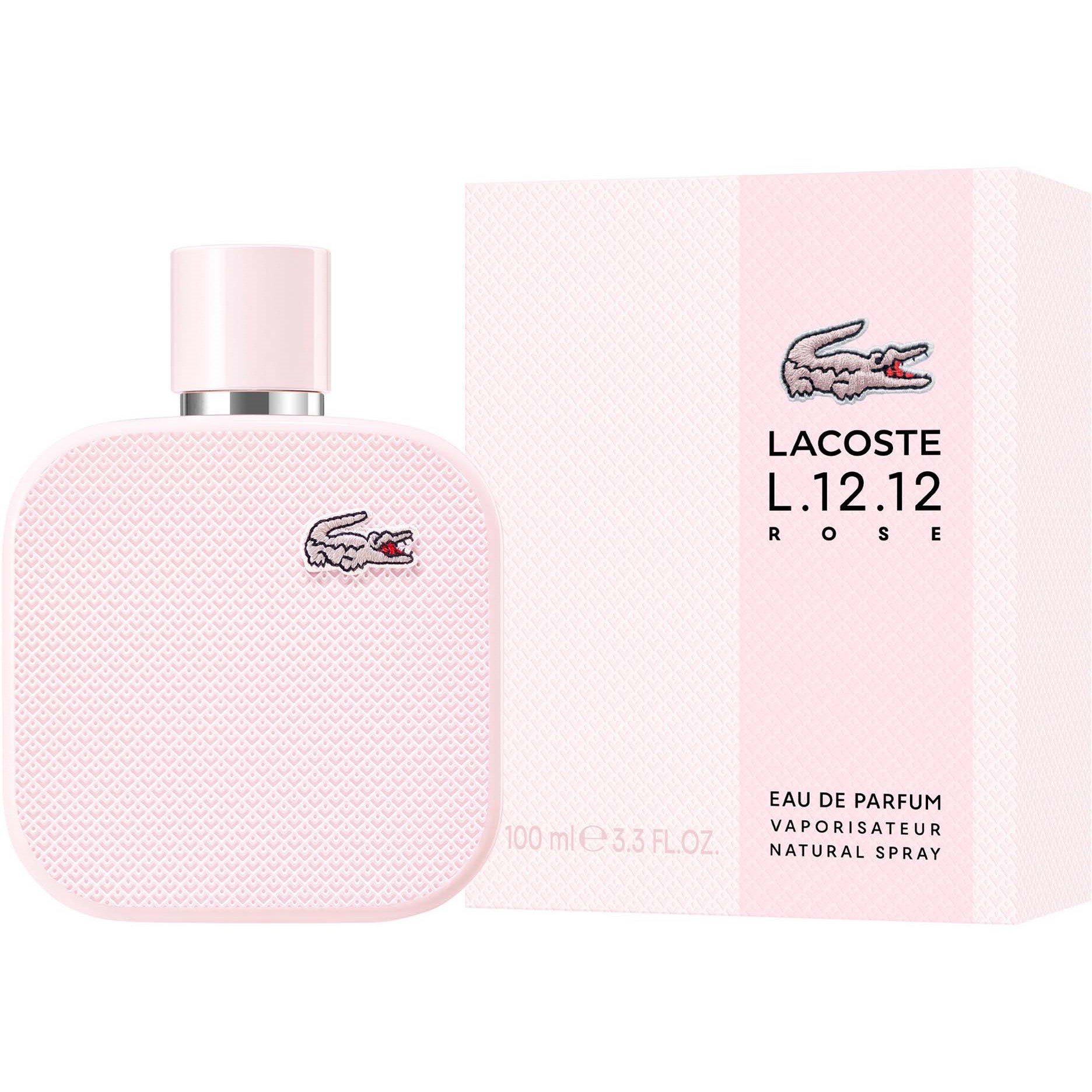 Alternativ bild 1 för Lacoste L.12.12 Rose Eau de Parfum 100 ml