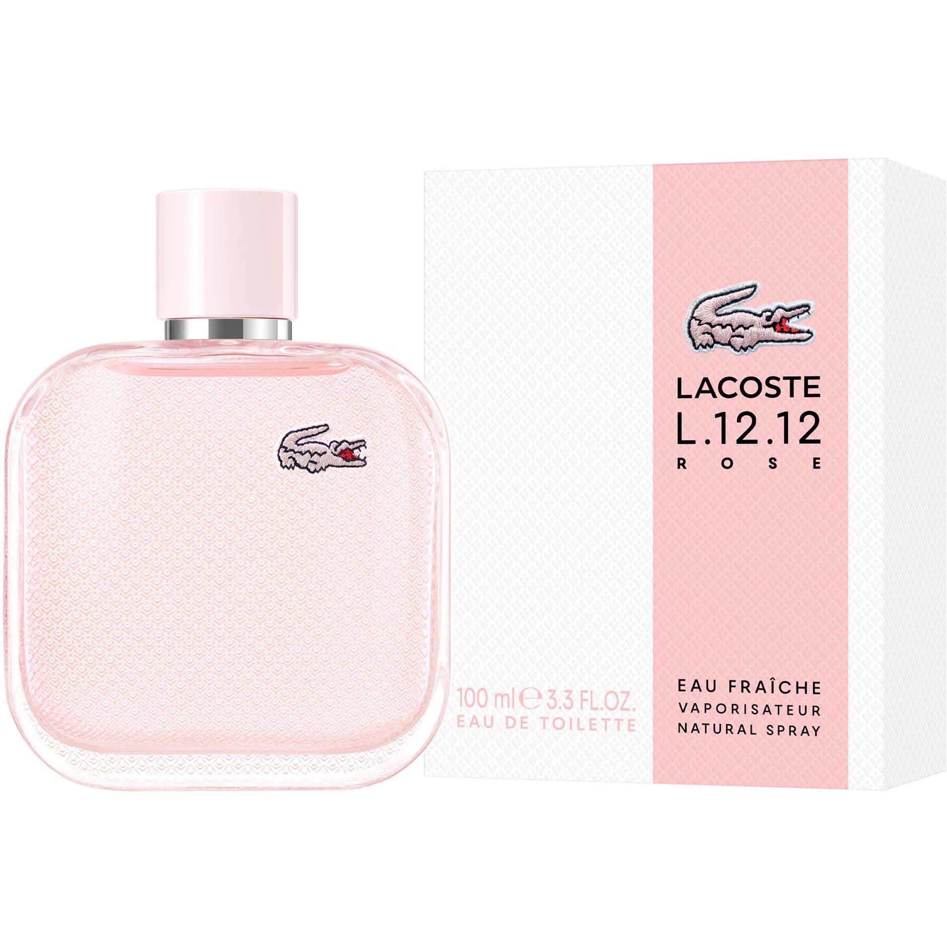 Alternativ bild 1 för Lacoste L.12.12 Rose Eau Fraiche Eau de Toilette 100 ml