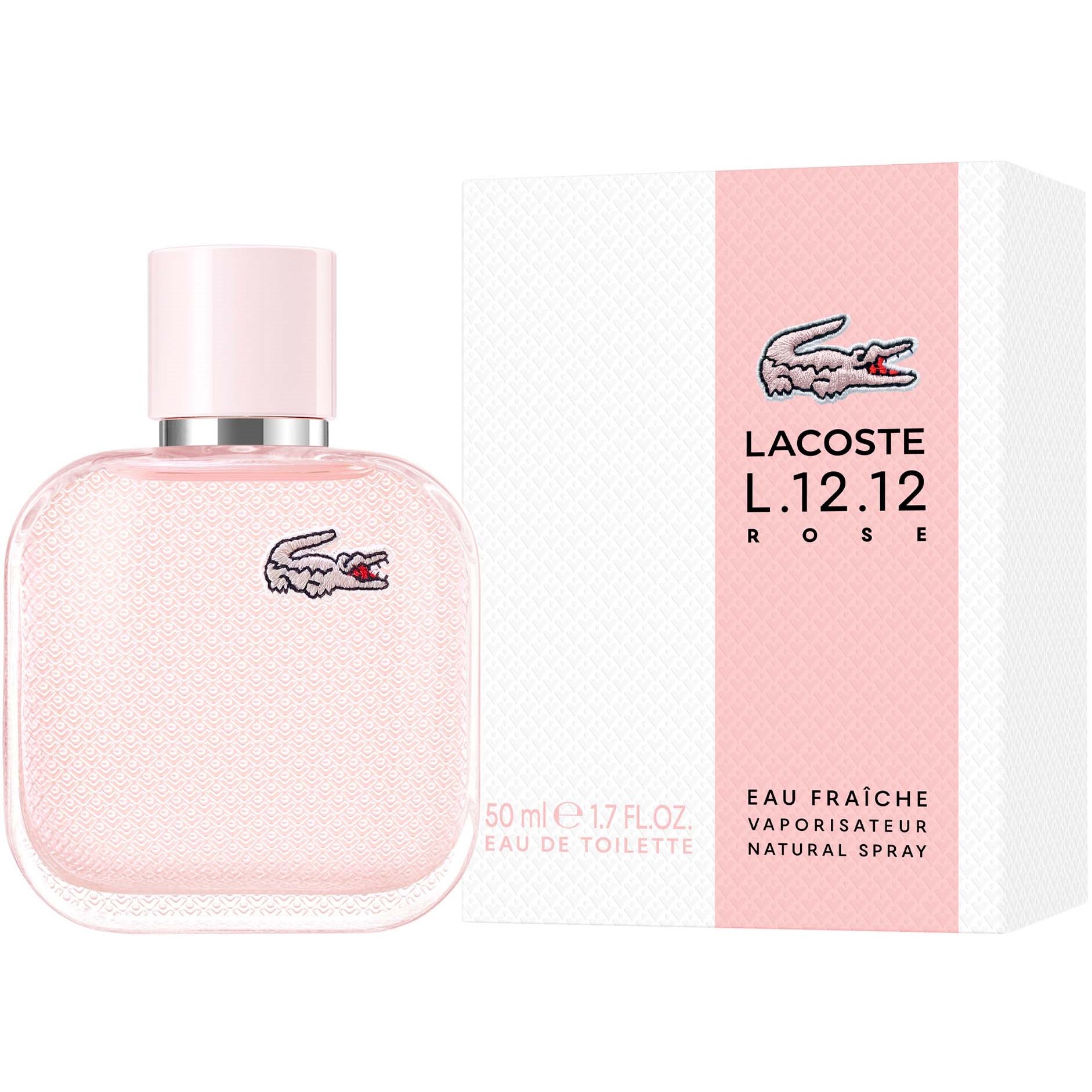 Alternativ bild 1 för Lacoste L.12.12 Rose Eau Fraiche Eau de Toilette 50 ml