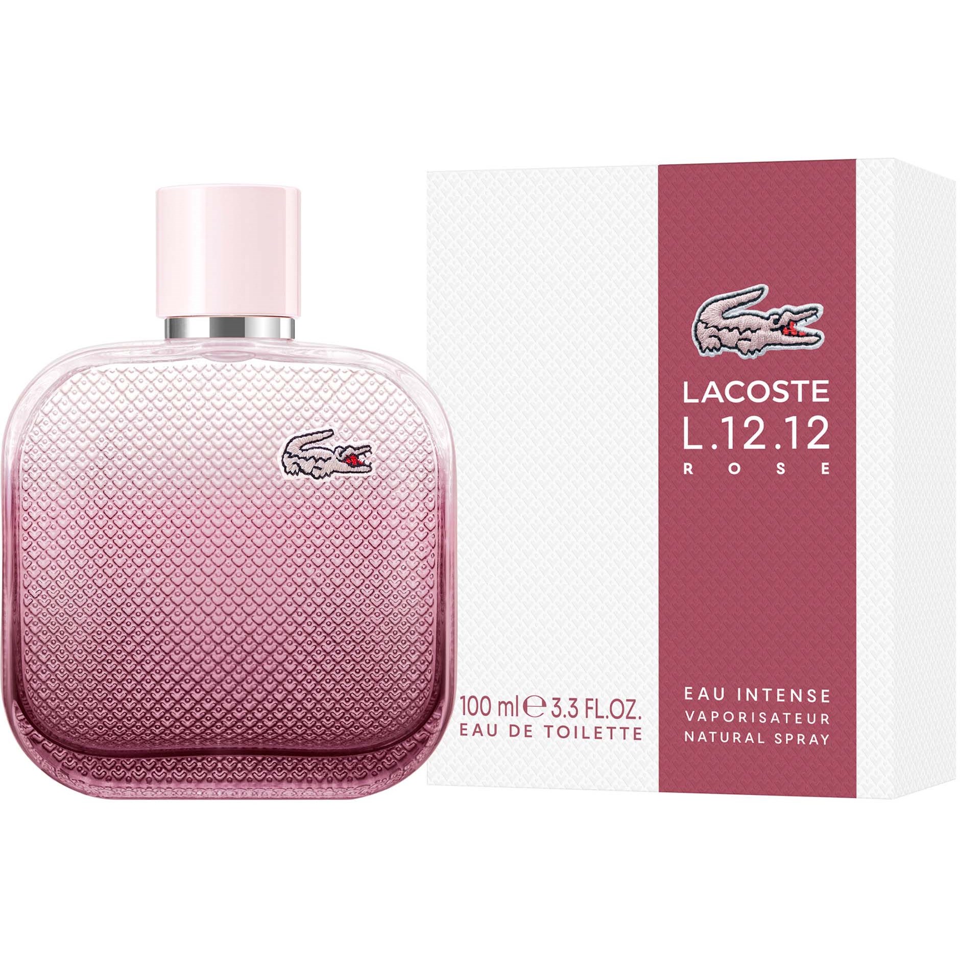 Alternativ bild 1 för Lacoste L.12.12 Rose Eau Intense Eau de Toilette 100 ml