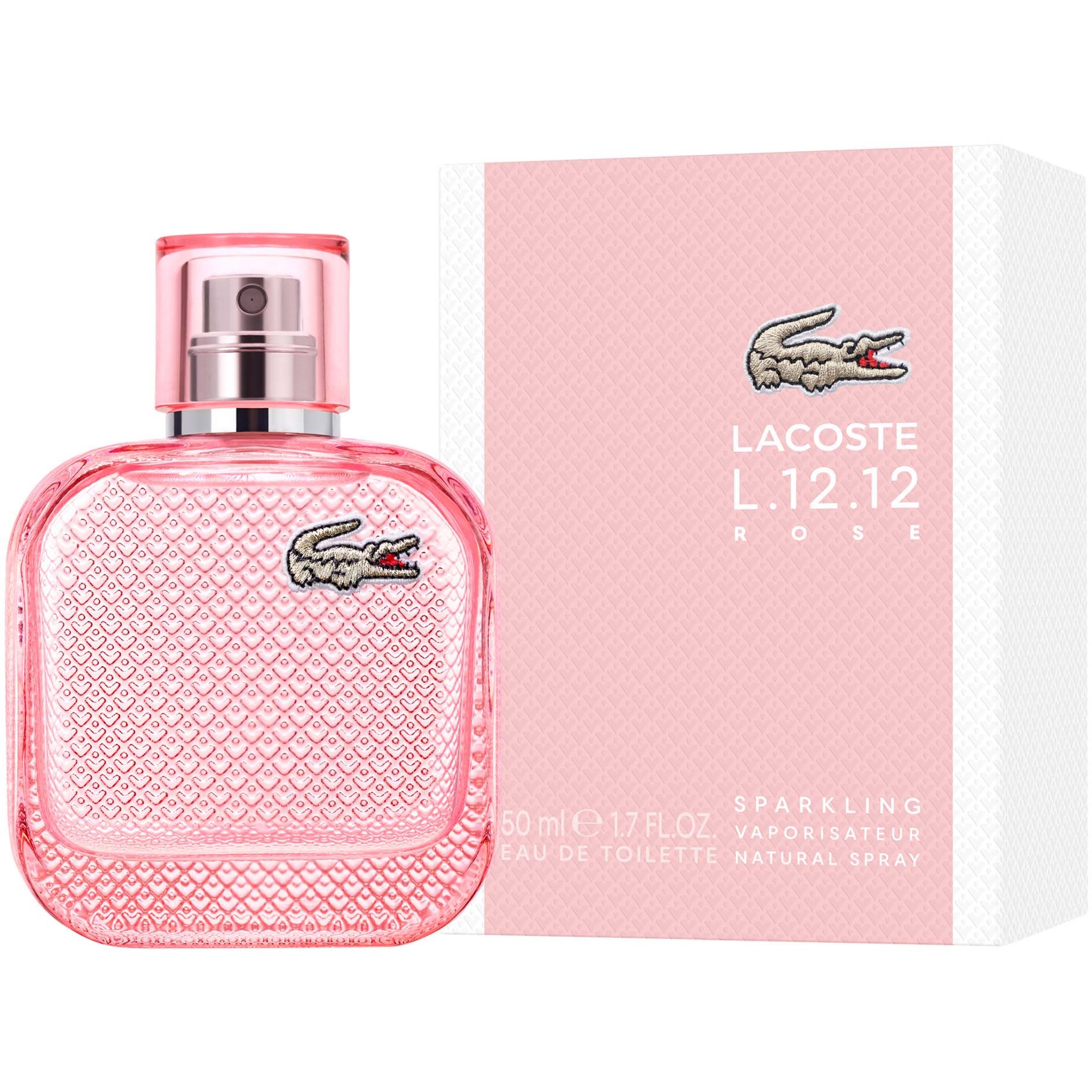 Alternativ bild 1 för Lacoste L.12.12 Rose Sparkling Eau de Toilette 50 ml