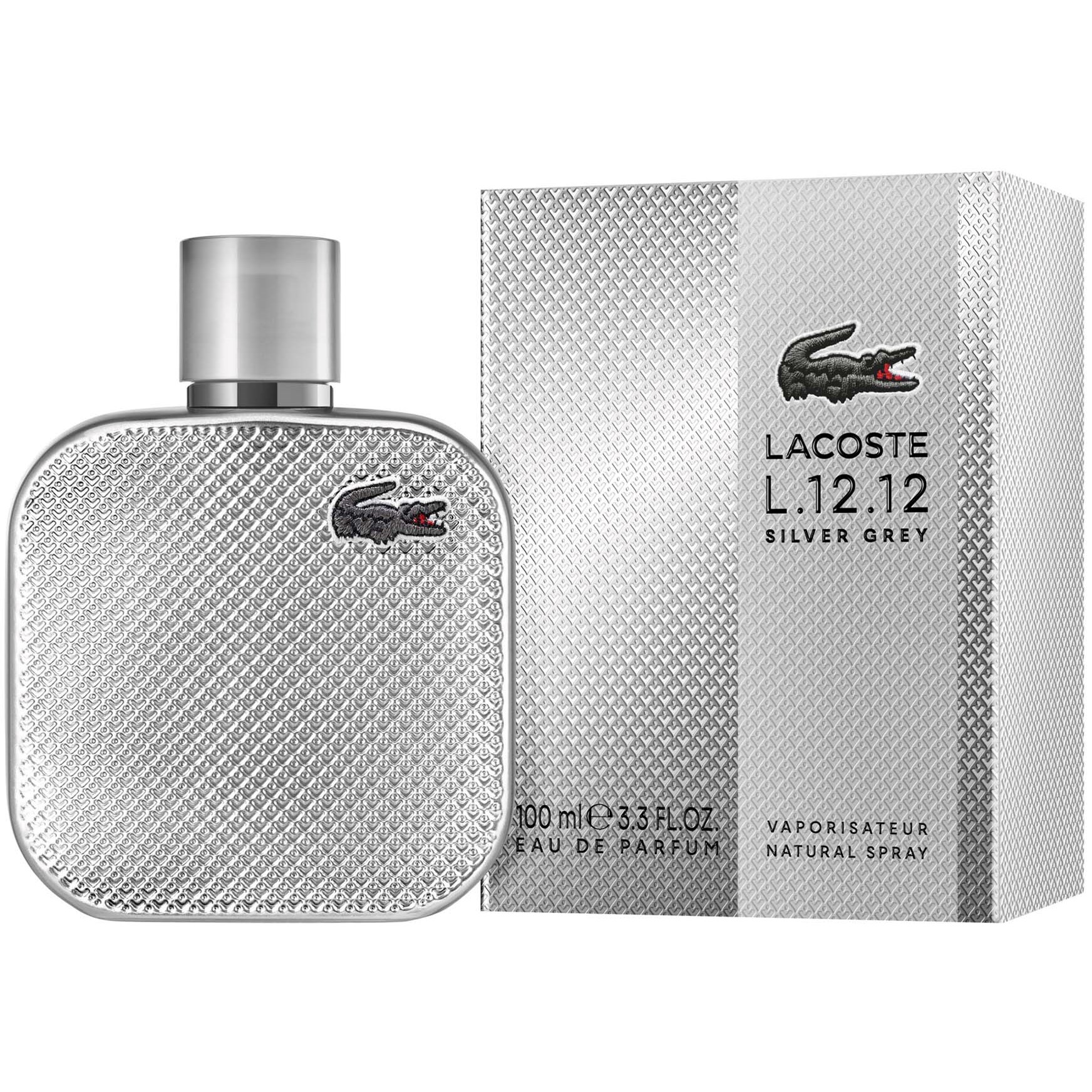 Lacoste L.12.12 Silver Grey Eau de Parfum 100 ml