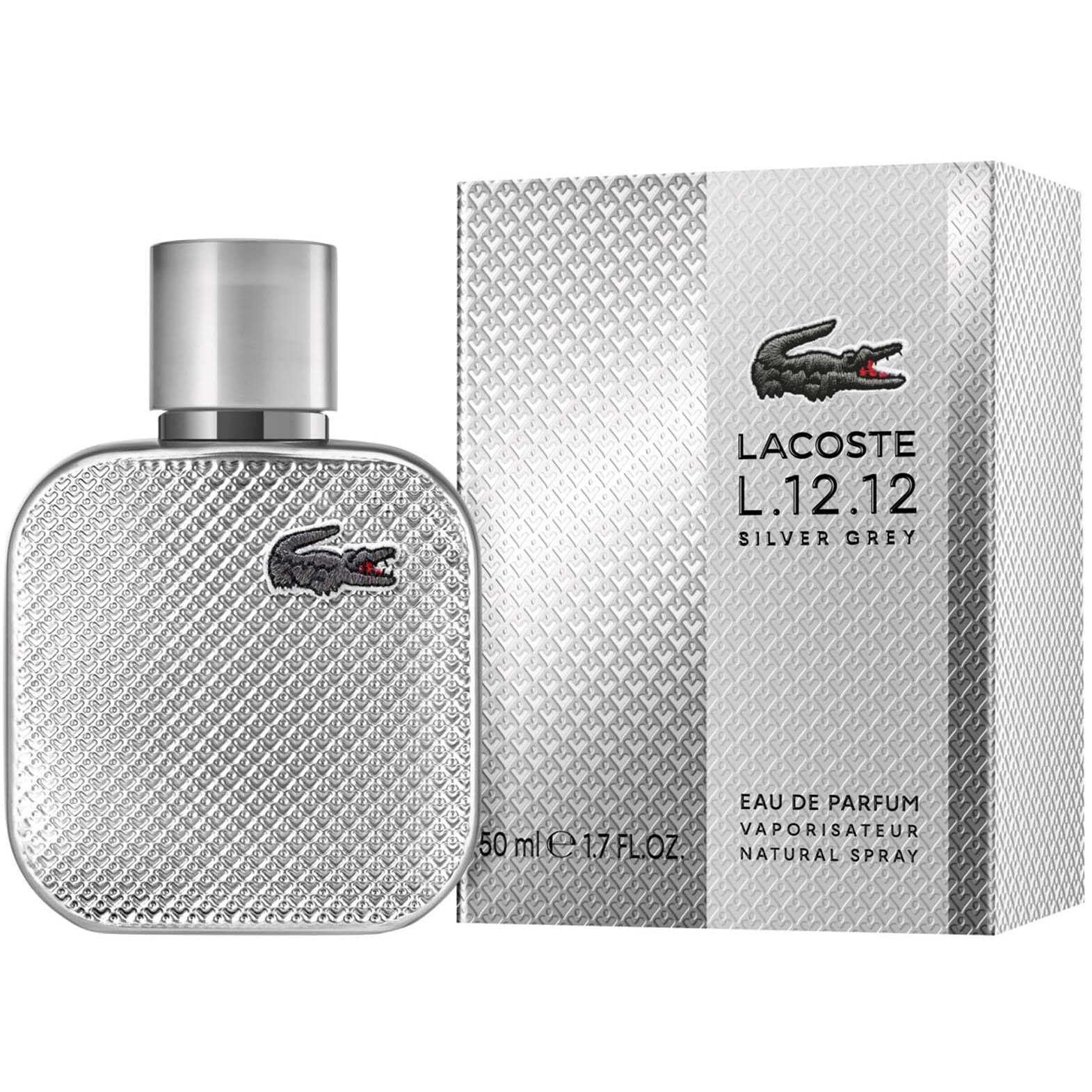 Lacoste L.12.12 Silver Grey Eau de Parfum 50 ml billede