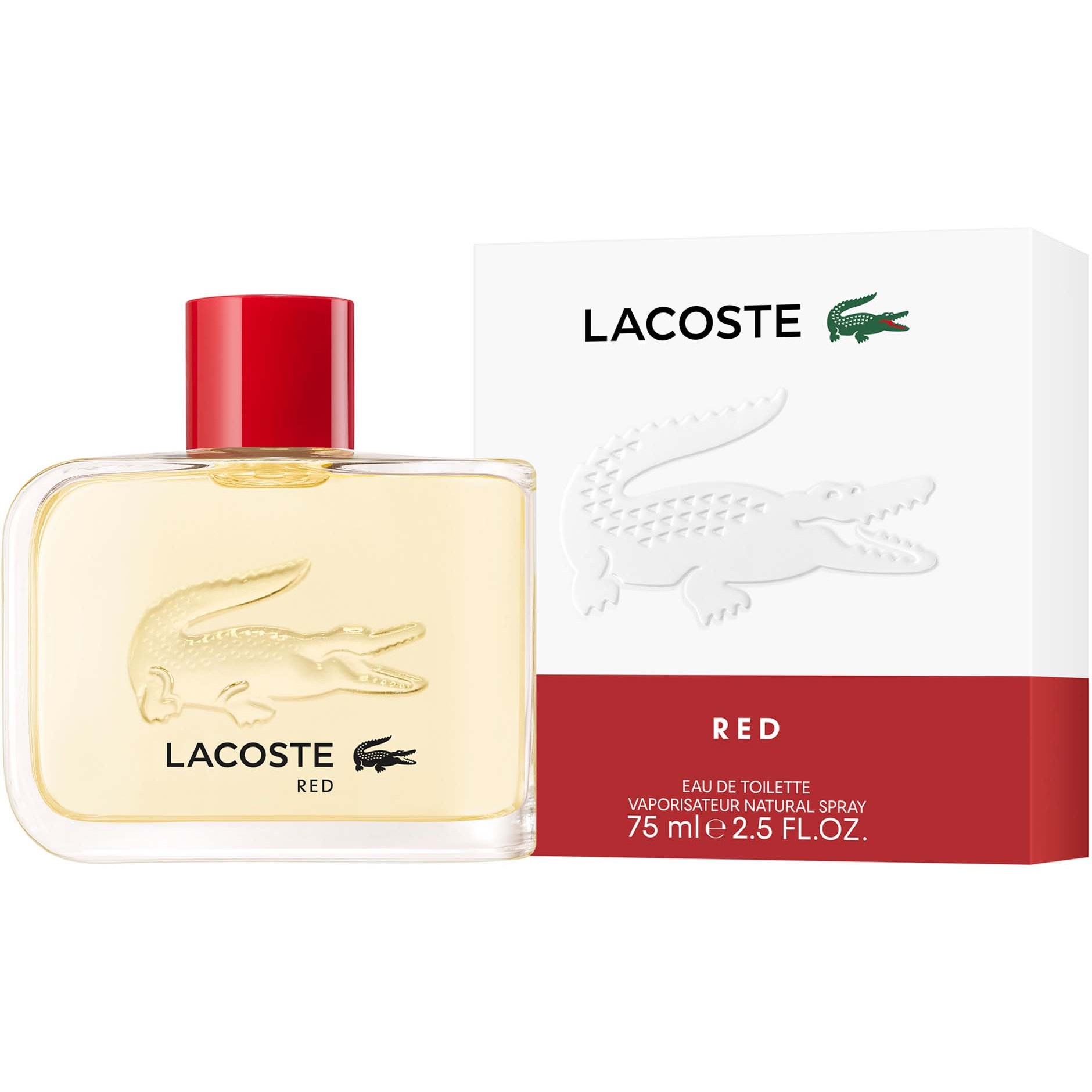 Alternativ bild 1 för Lacoste Red Eau de Toilette 75 ml