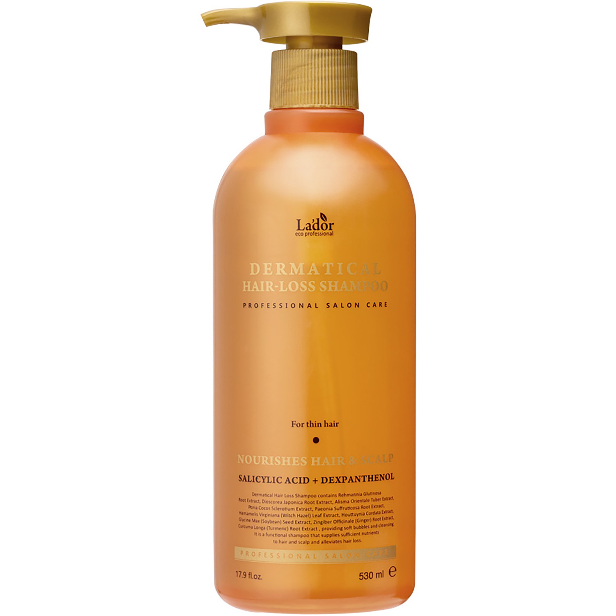 Läs mer om Lador Dermatical Hair Loss Shampoo For Thin Hair 530 ml