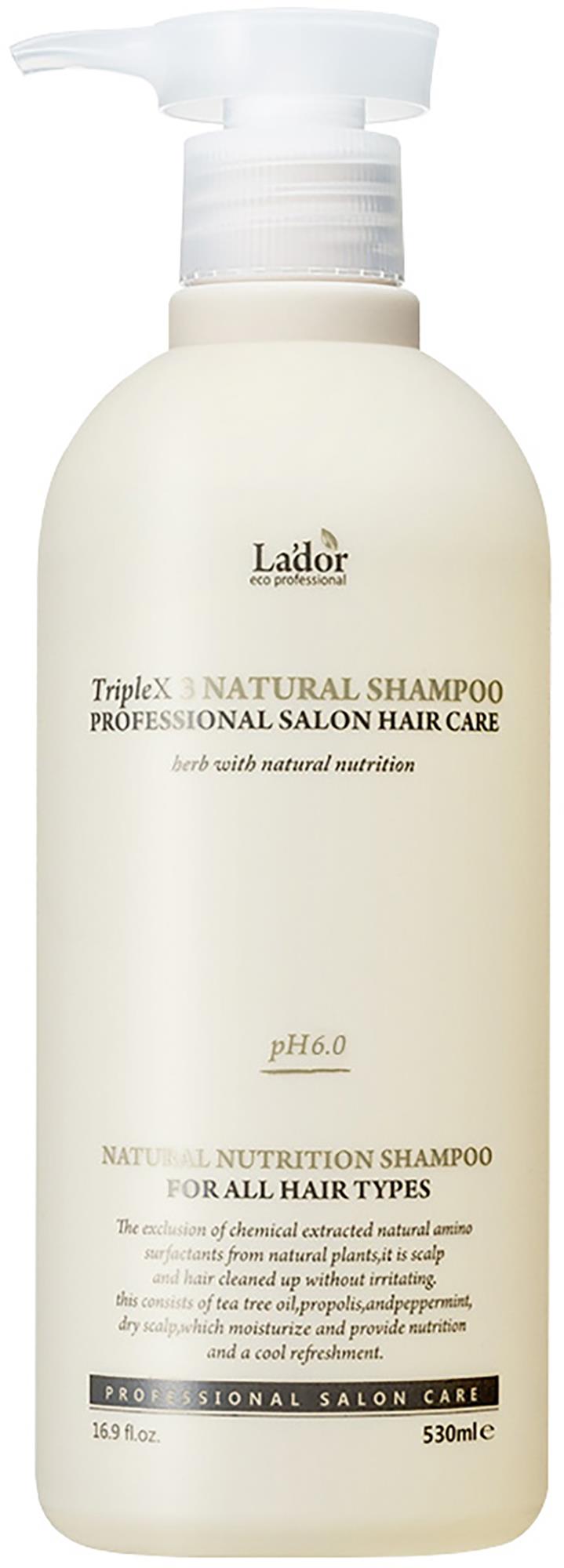 La'dor Triplex Natural Shampo 530 ml | Lykoshop.dk
