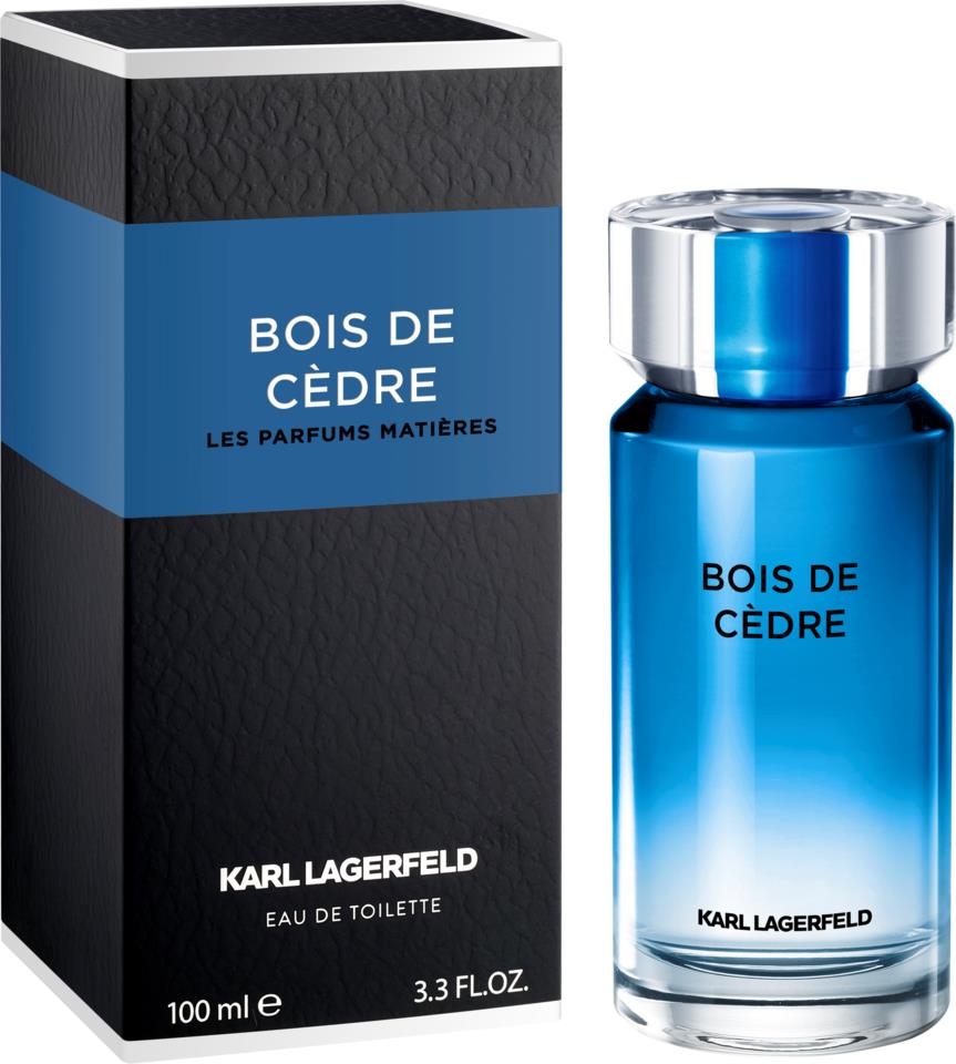 Lagerfeld Parfums Matieres Bois De Cédre Eau De Toilette 100ml
