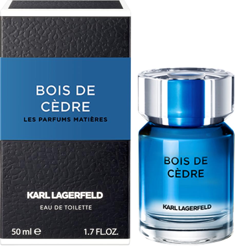Lagerfeld Parfums Matieres Bois De Cédre Eau De Toilette 50ml