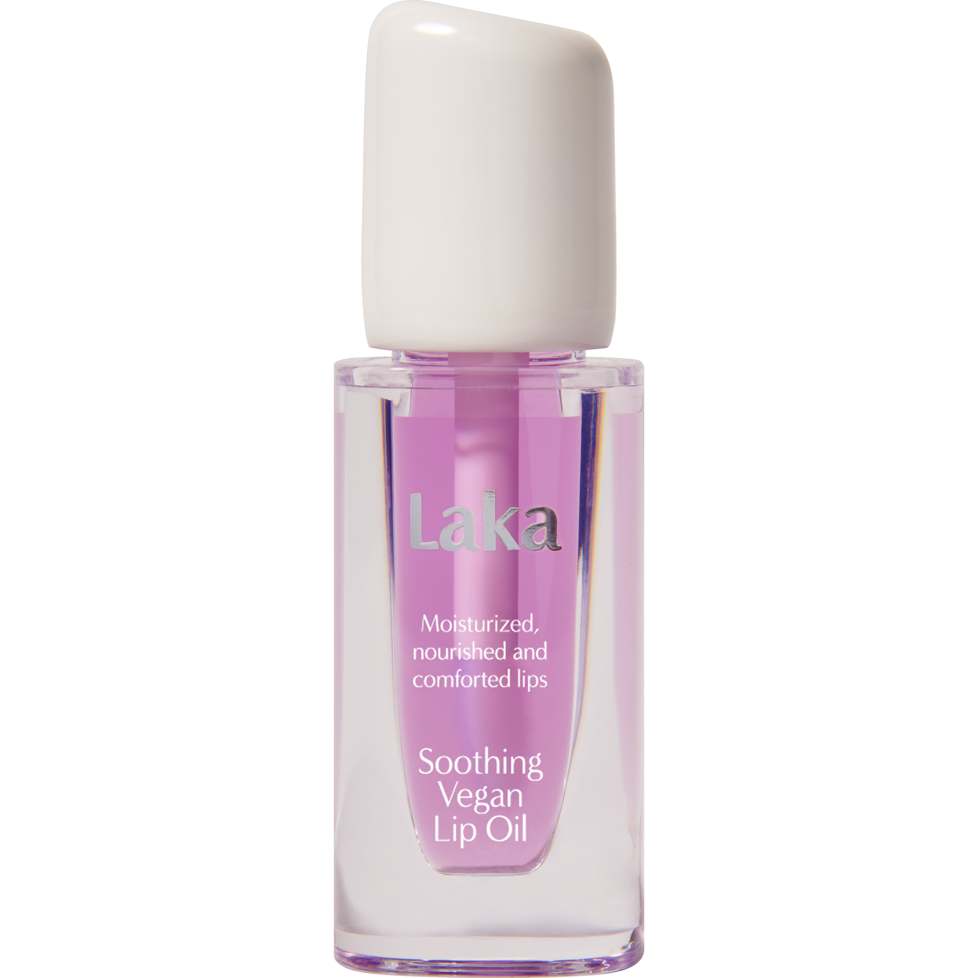 Laka Soothing Vegan Lip Oil #Calming Purple billede
