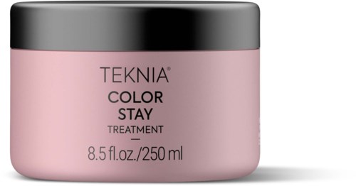 Ett rosa badkar av TEKNIA färg stay-behandling med ett silverlock, 8,5 fl oz (250 ml).