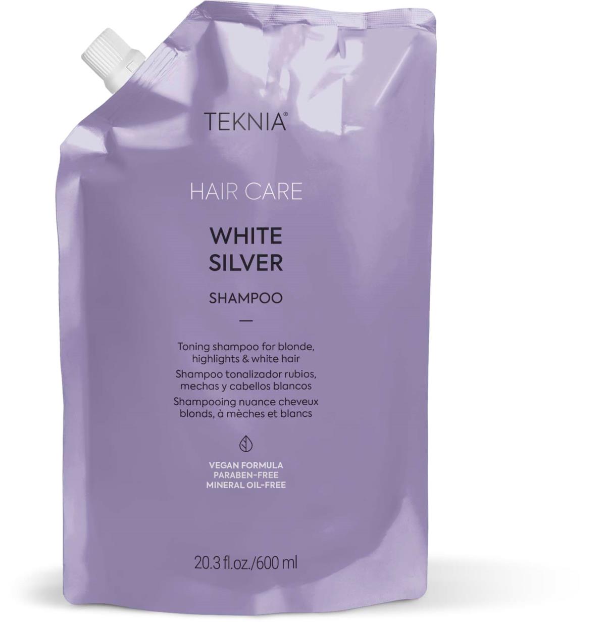 Lakme Teknia White Silver Shampoo Refill 600 ml