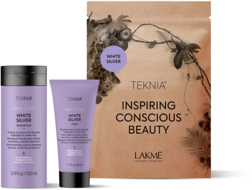 Lakme TEKNIA White Silver Travel