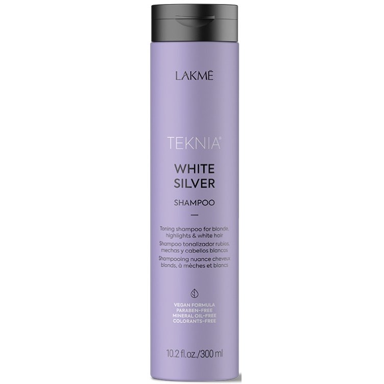 Läs mer om Lakmé Teknia White Silver Shampoo 300 ml