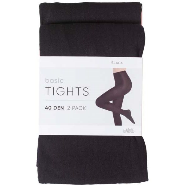 Pierre Robert LaMote Basic Tights 40 DEN X2 Black 44-48