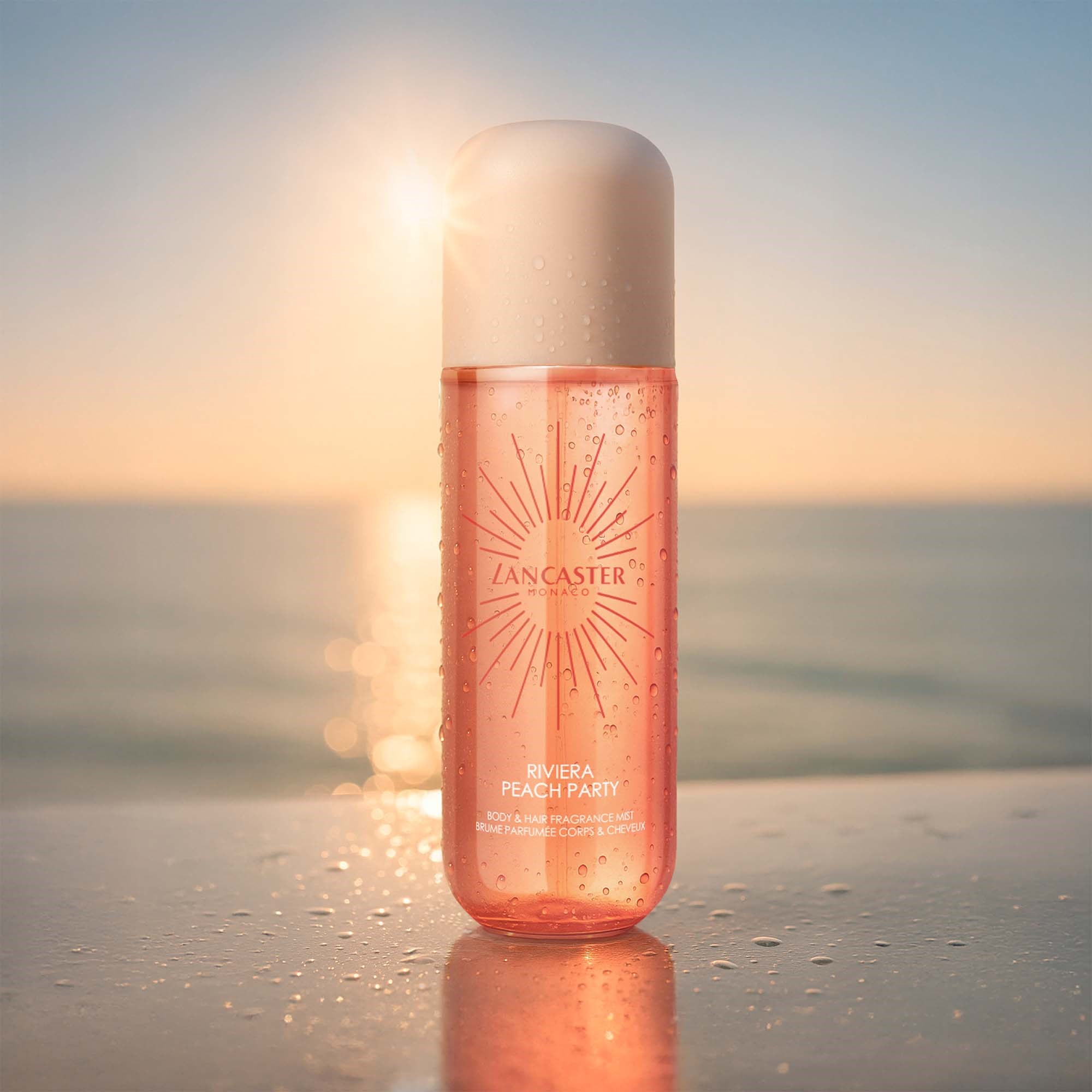Lancaster Fragrance Hair and Body Mist Riviera Peach Party 236 ml (obrázok 4)