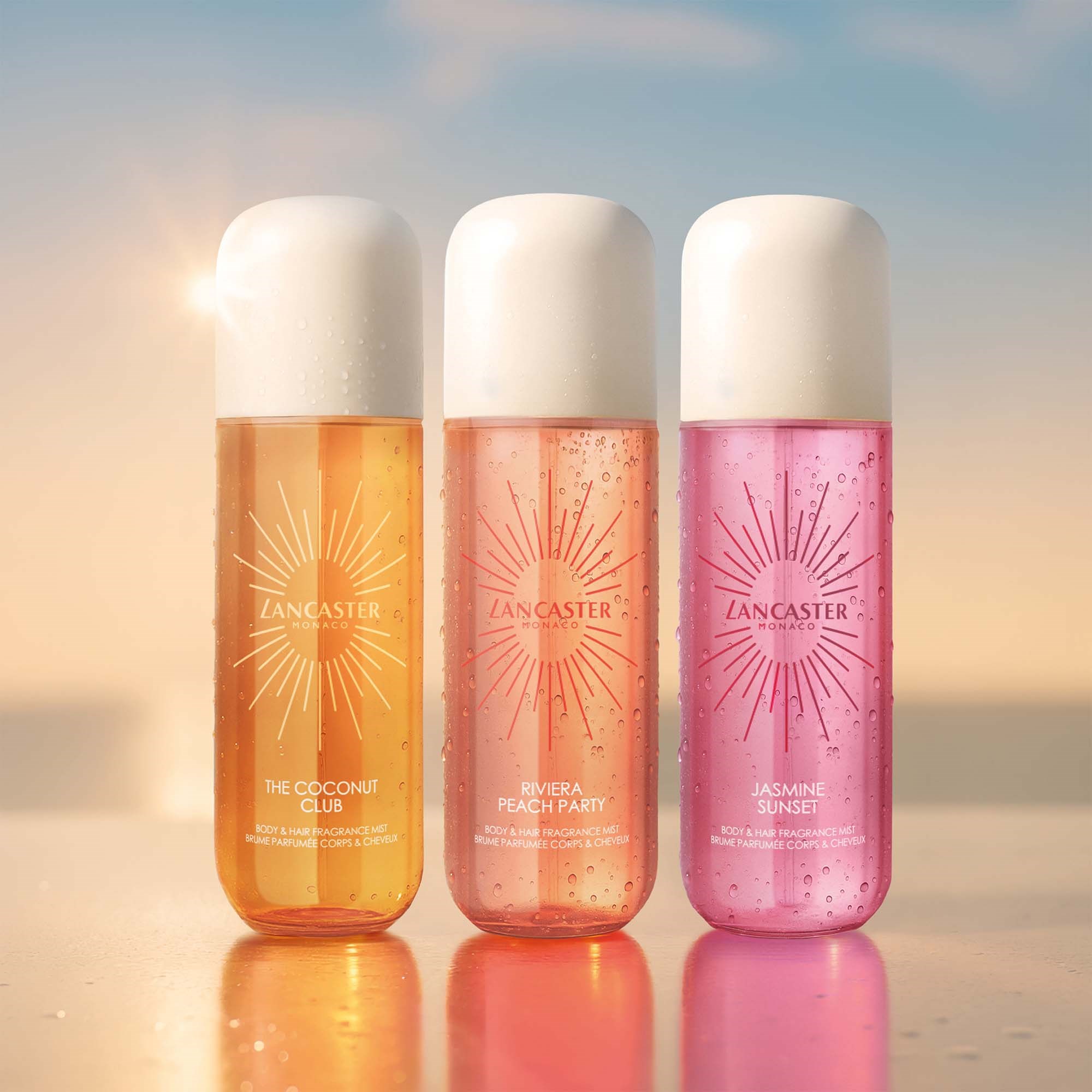 Lancaster Fragrance Hair and Body Mist Riviera Peach Party 236 ml (obrázok 7)