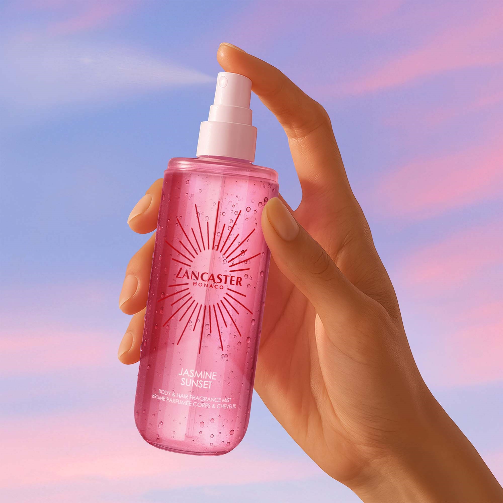 Lancaster Fragrance Hair and Body Mist Sunset Jasmine 236 ml (obrázok 5)
