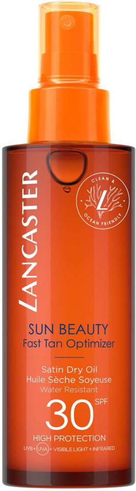 Lancaster Sun Beuaty Fast Tan Optimizer Satin Dry Oil SPF30  150 ml