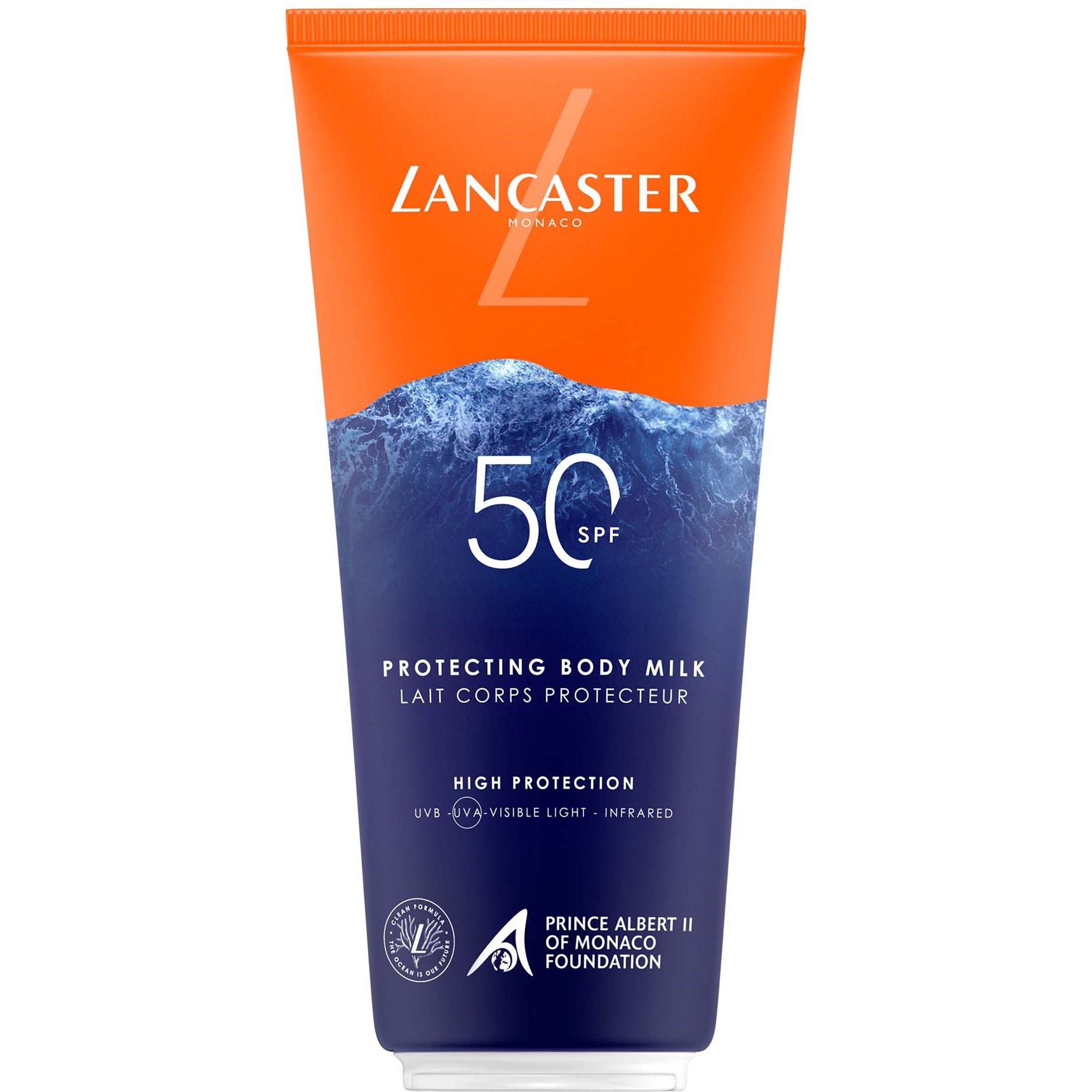 Фото - Крем для засмаги Lancaster Sun Care Face & Body Body Milk SPF50 Tube 200 ml 