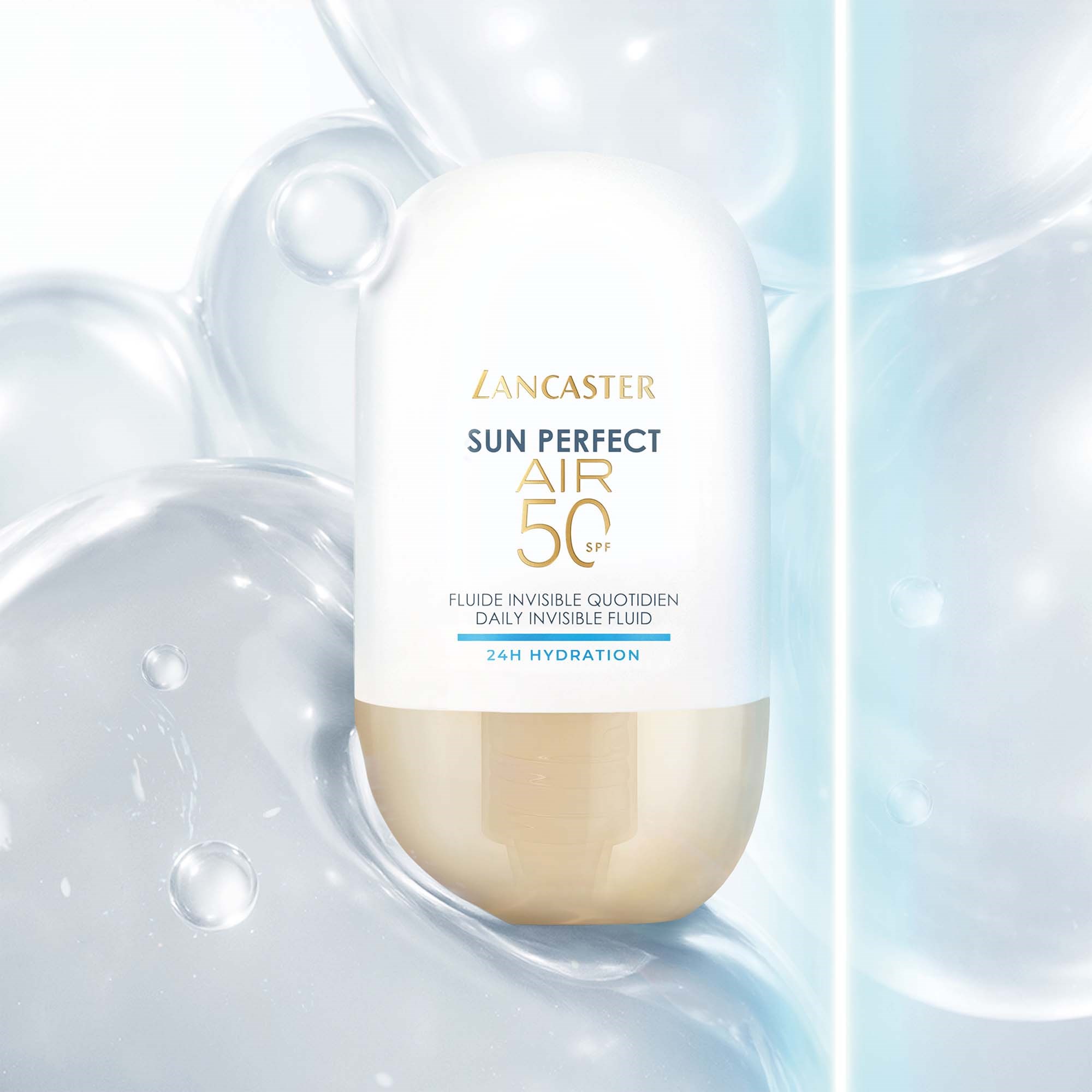 Lancaster Sun Perfect Air Daily Invisible Fluid 24H Hydration SPF50 40 (obrázok 3)