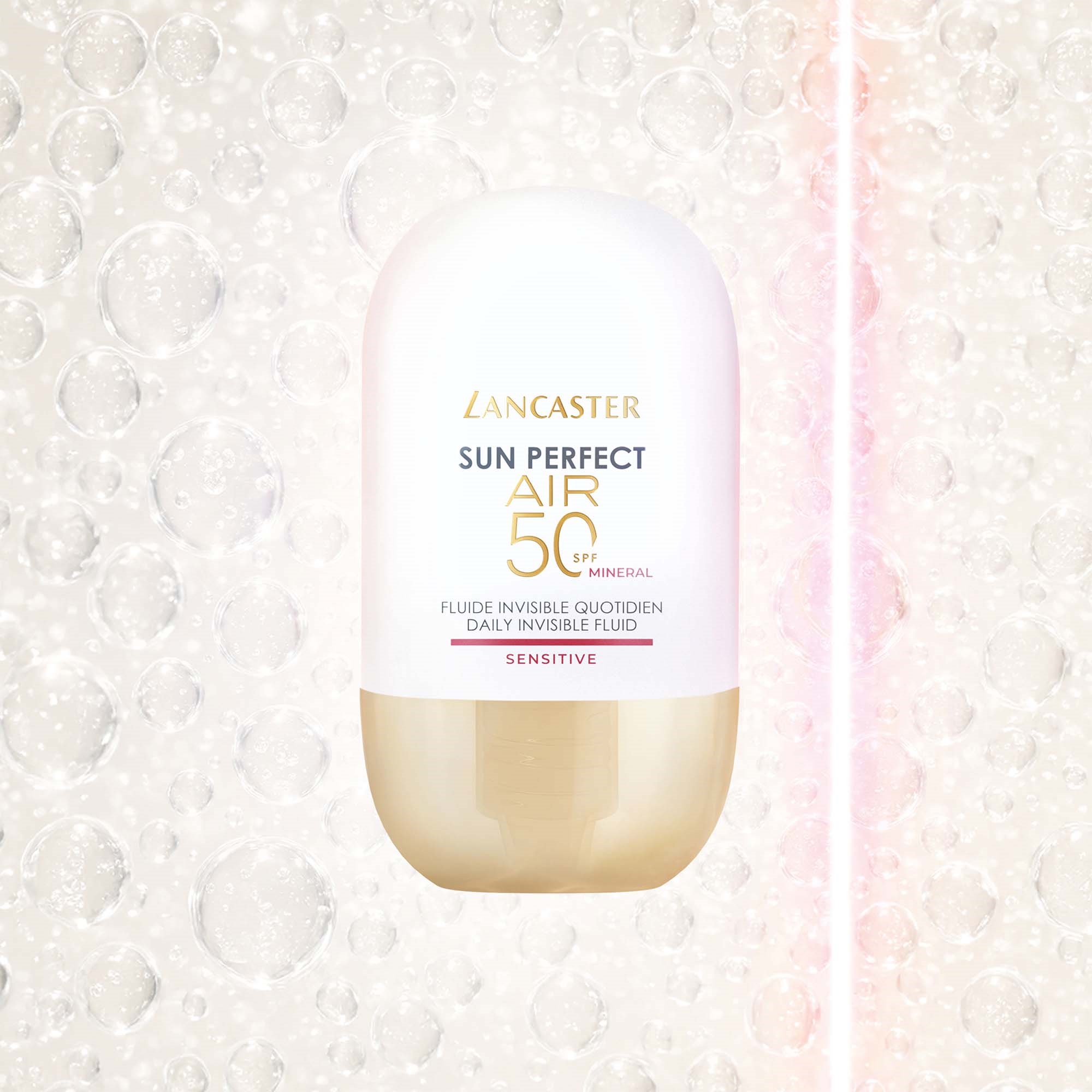 Lancaster Sun Perfect Air Daily Invisible Fluid Sensitive SPF50 40 ml (obrázok 3)