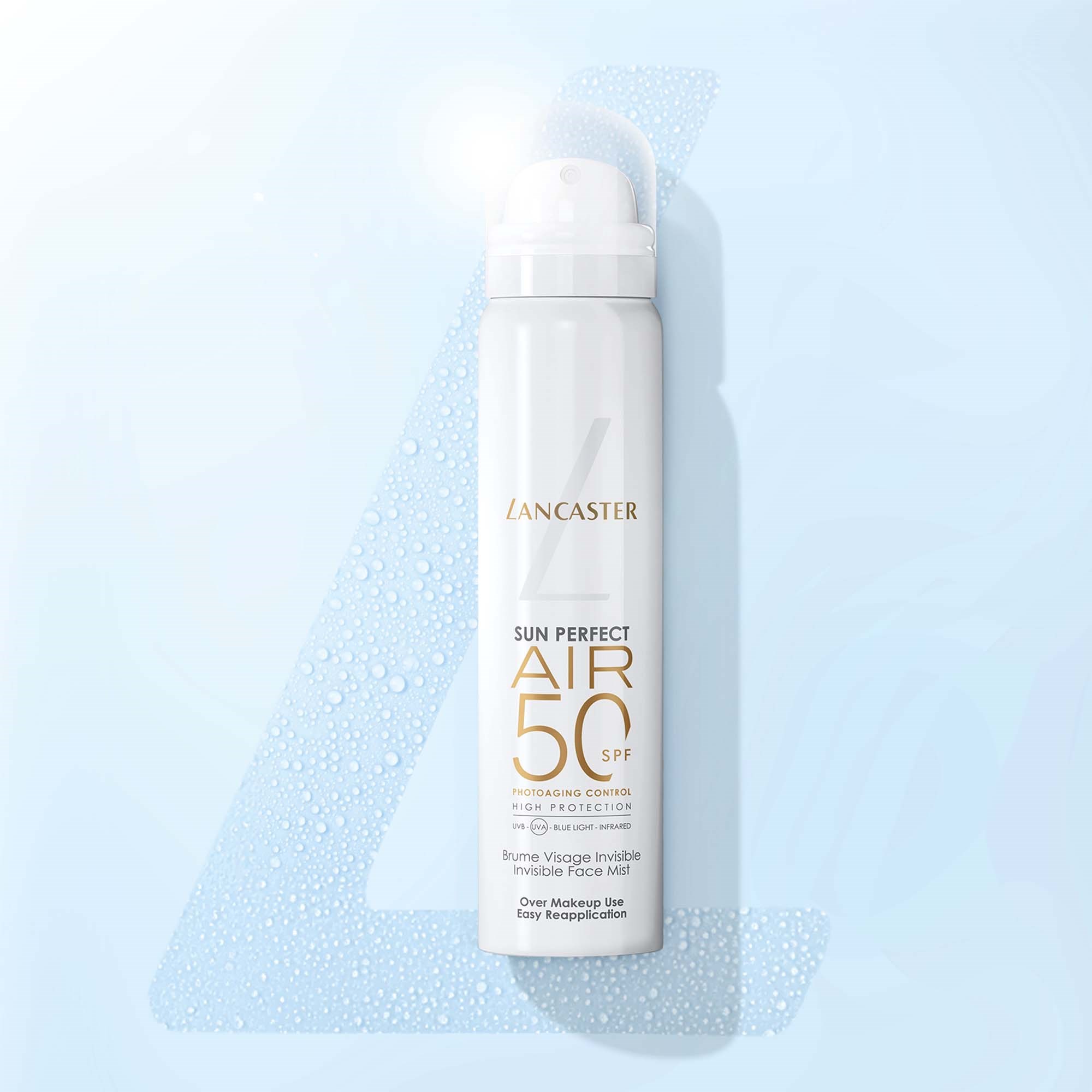 Lancaster Sun Perfect Air Invisible Face Mist SPF50 75 ml (obrázok 2)