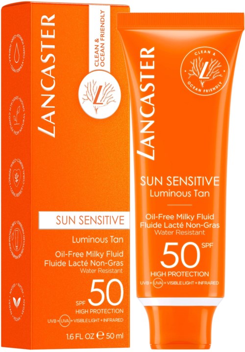 Lancaster Sun Sensitive Oil free milky fluid SPF50  50 ml