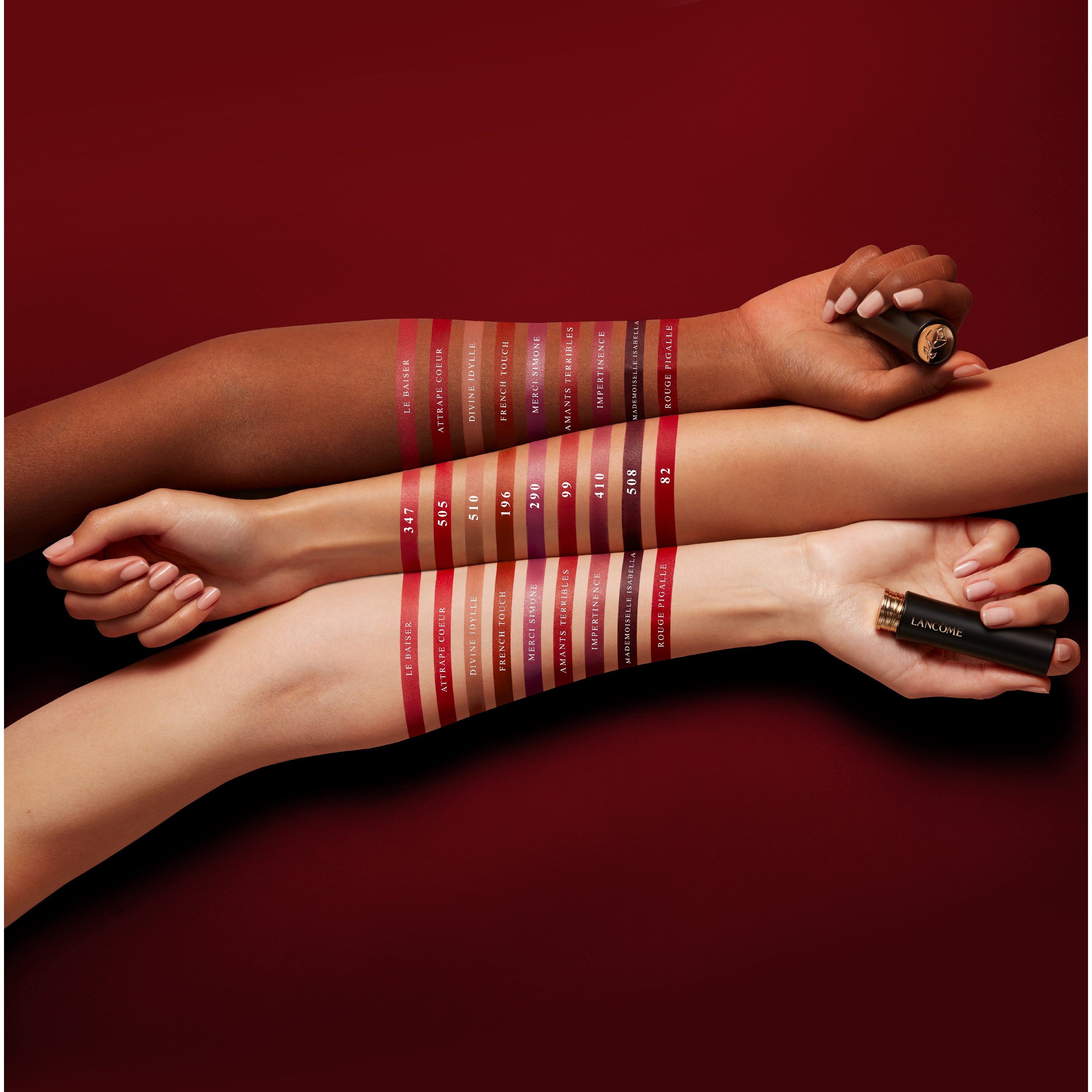 Lancôme L'Absolu Rouge Ultra Matte Szminka do ust 290 Merci Simone (obrázok 6)