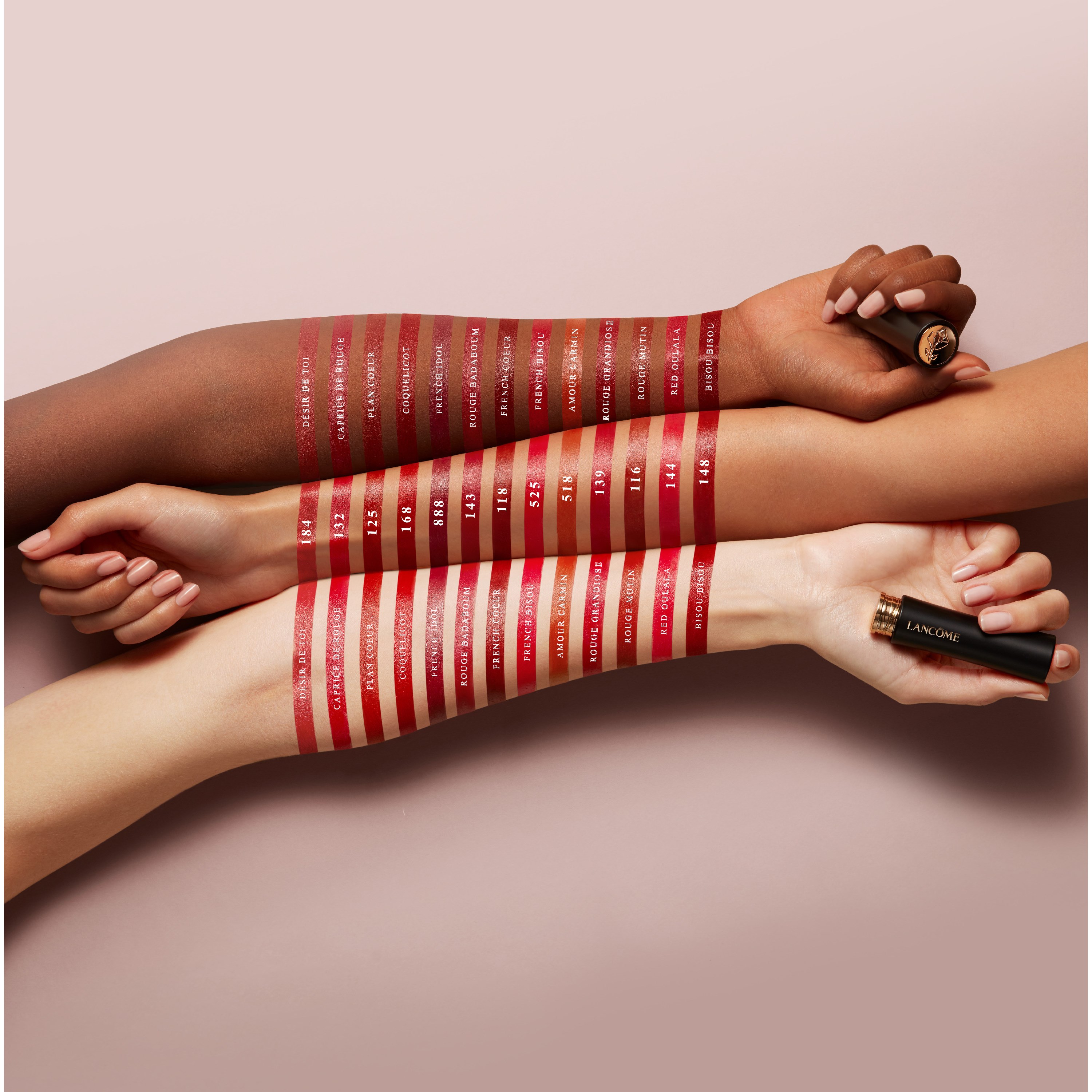 Lancôme L'Absolu Rouge Cream Szminka do ust 525 French Bisou (obrázok 6)